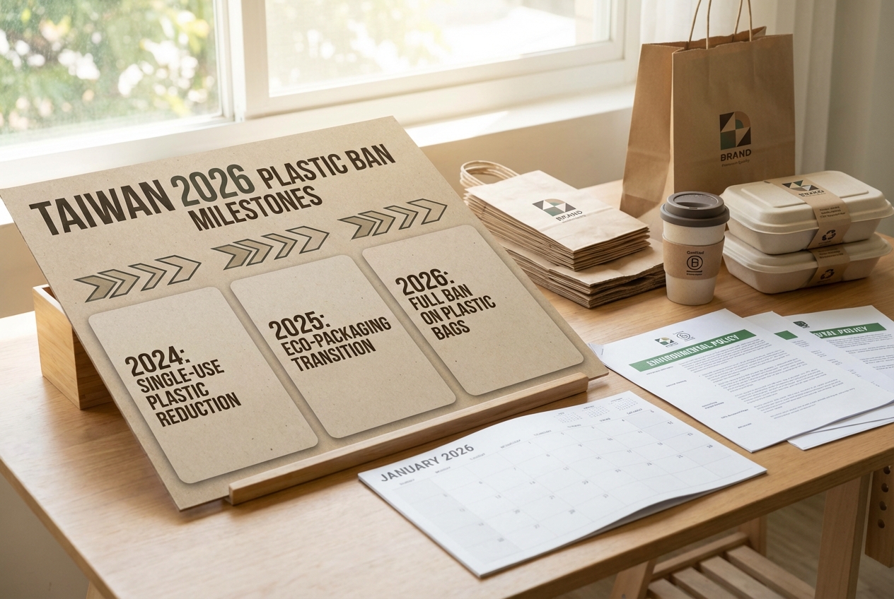 2026 台灣限塑政策時間軸與品牌因應方案