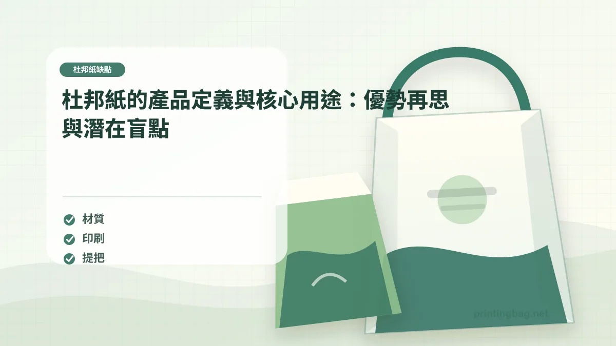 杜邦紙的產品定義與核心用途:優勢再思與潛在盲點,杜邦紙缺點相關細節圖